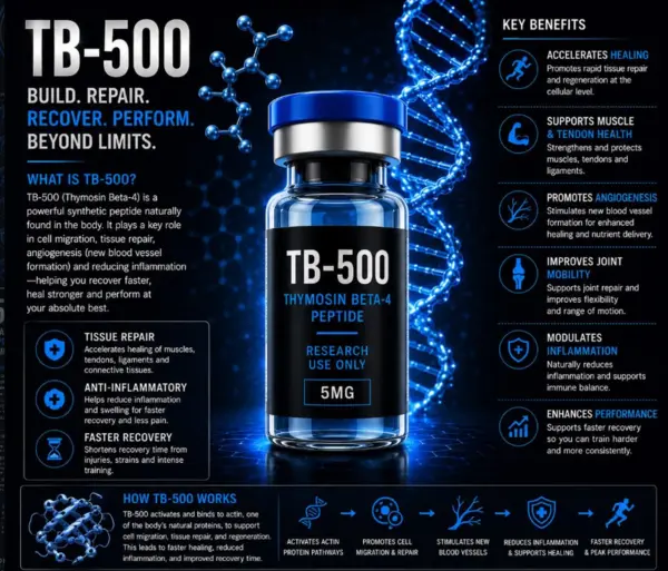 TB-500 research vial